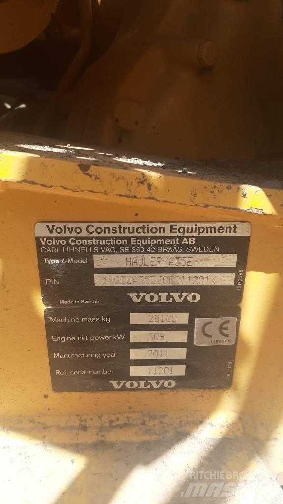 Volvo A 35 E Articulated Dump Trucks (ADTs)