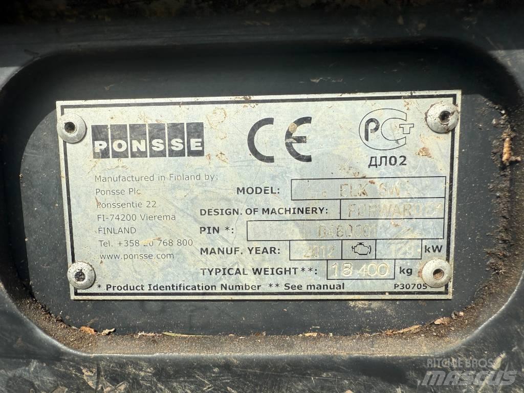 Ponsse ELK 8W Forwarders