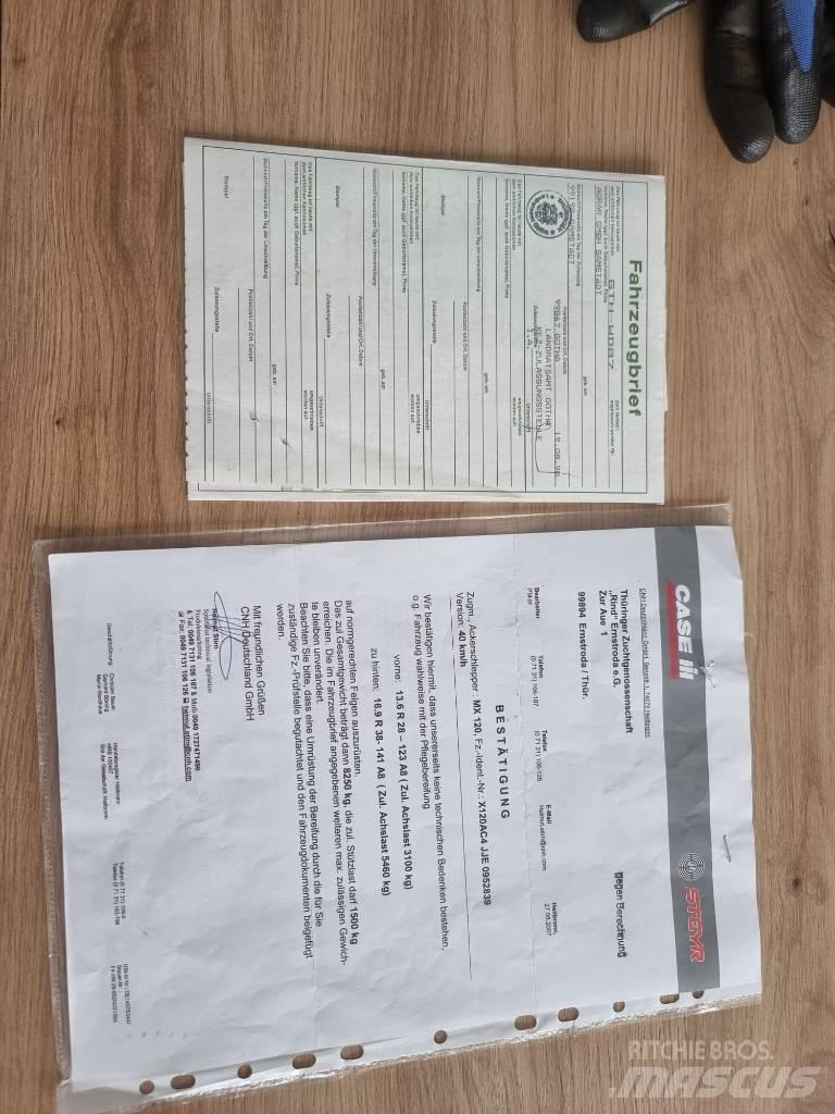 CASE MX 120 Tractors