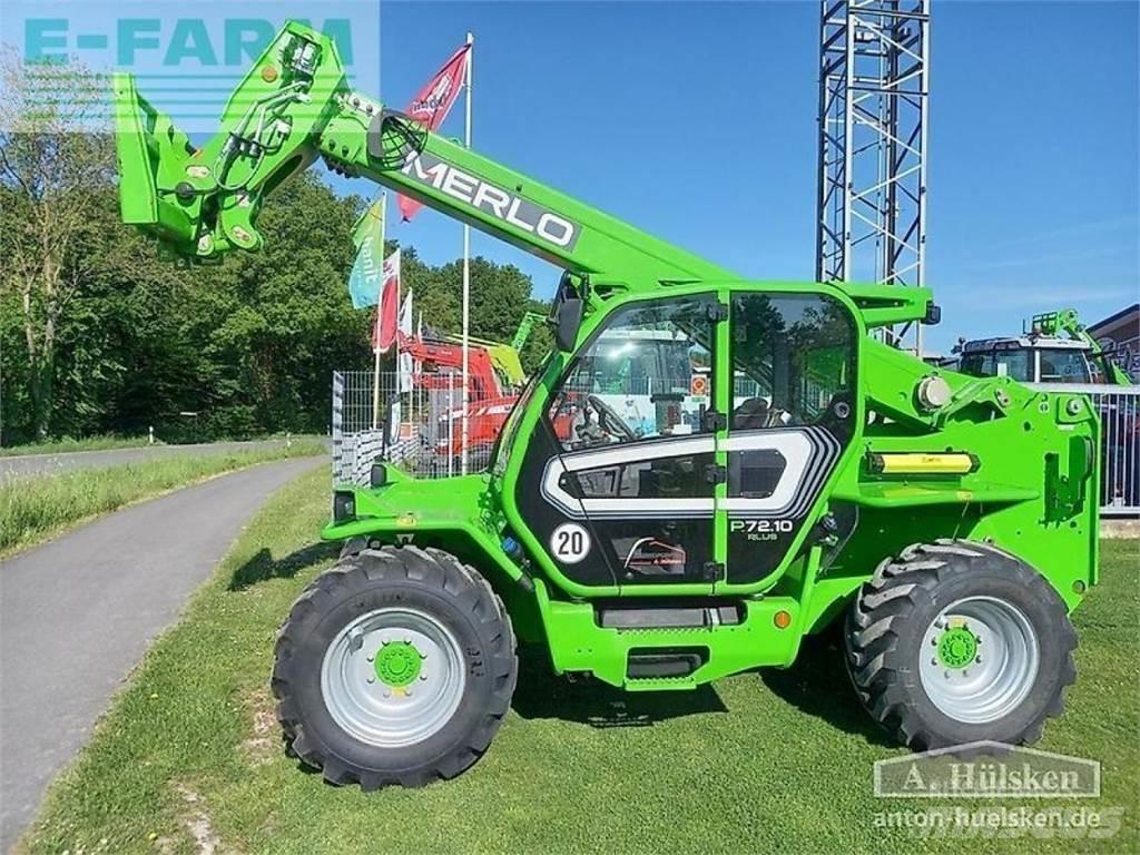 Merlo p72.10plus Telehandlers for agriculture