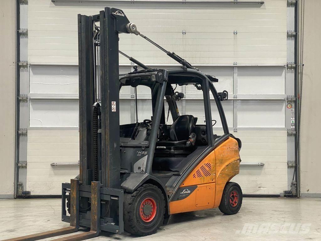 Linde H35T-02 LPG trucks
