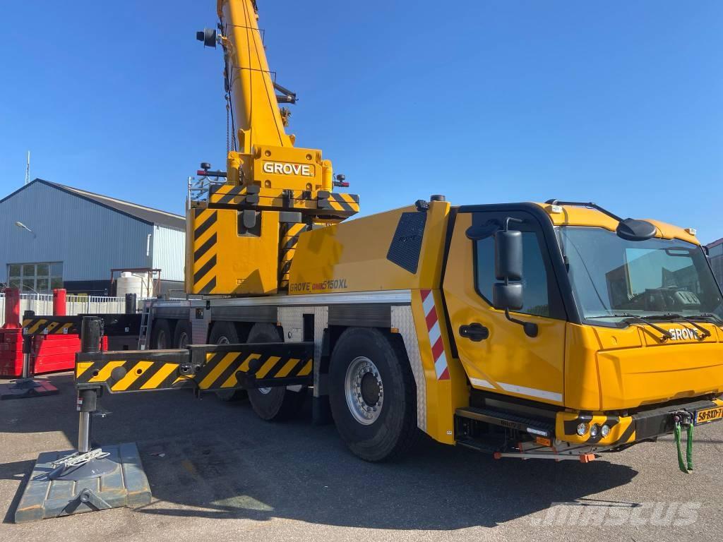 Grove GMK 5150 XL Tower cranes