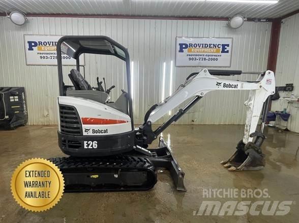 Bobcat E26 Mini excavators < 7t (Mini diggers)