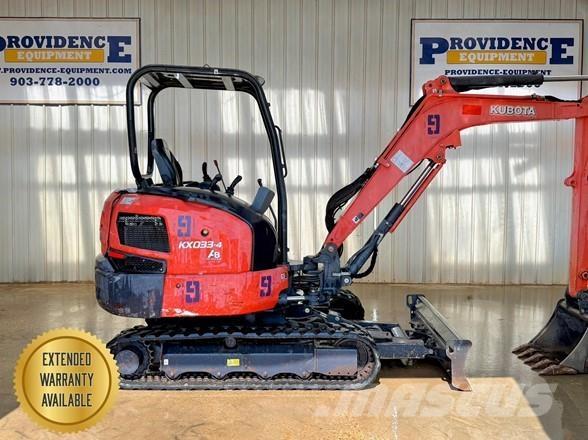 Kubota KX033-4 Mini excavators < 7t (Mini diggers)