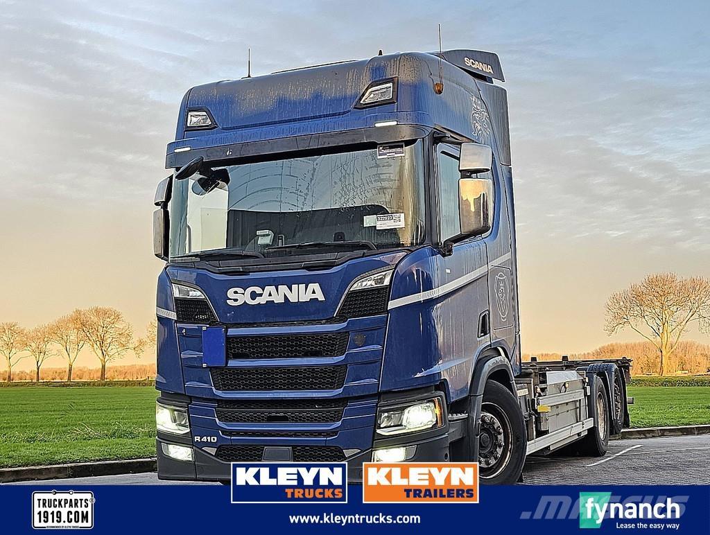 Scania R410 CNG Cable lift demountable trucks