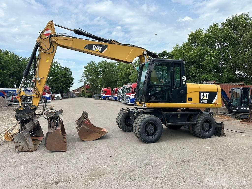 CAT M 316 D Wheeled excavators