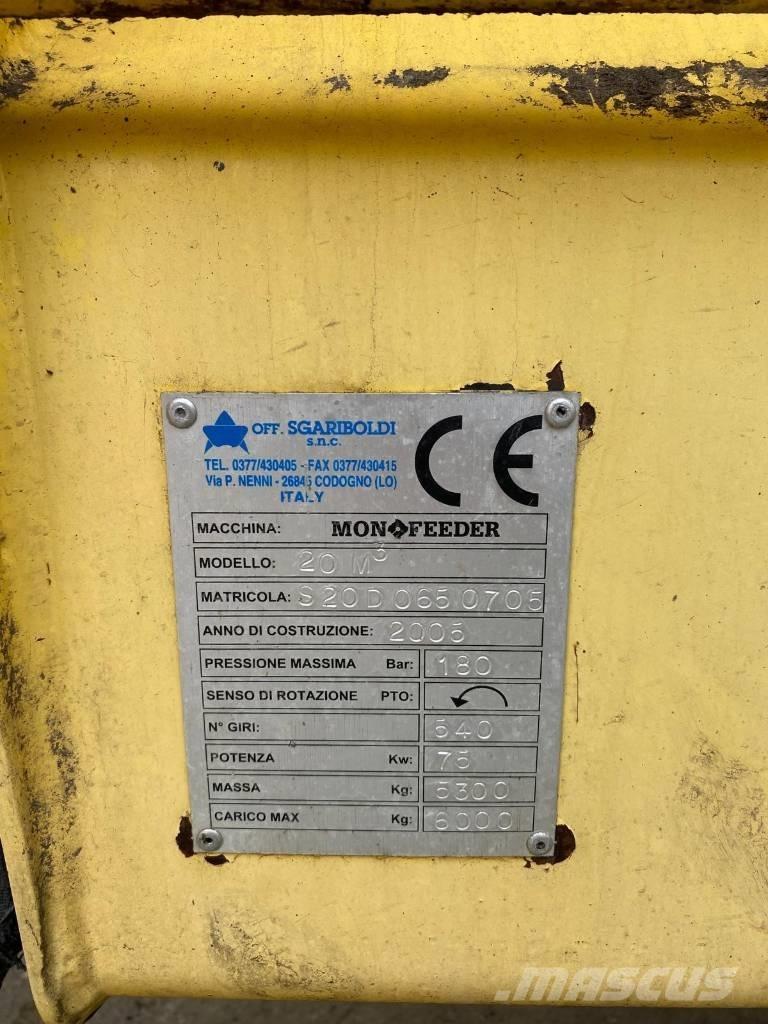 Sgariboldi MONO ST Mixer feeders