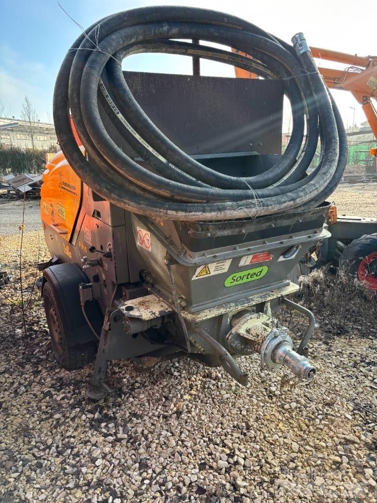 Putzmeister P 715 TD Concrete pump trucks
