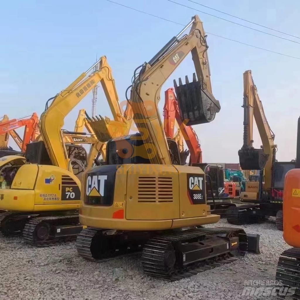 CAT 308 E 2 CR Midi excavators  7t - 12t