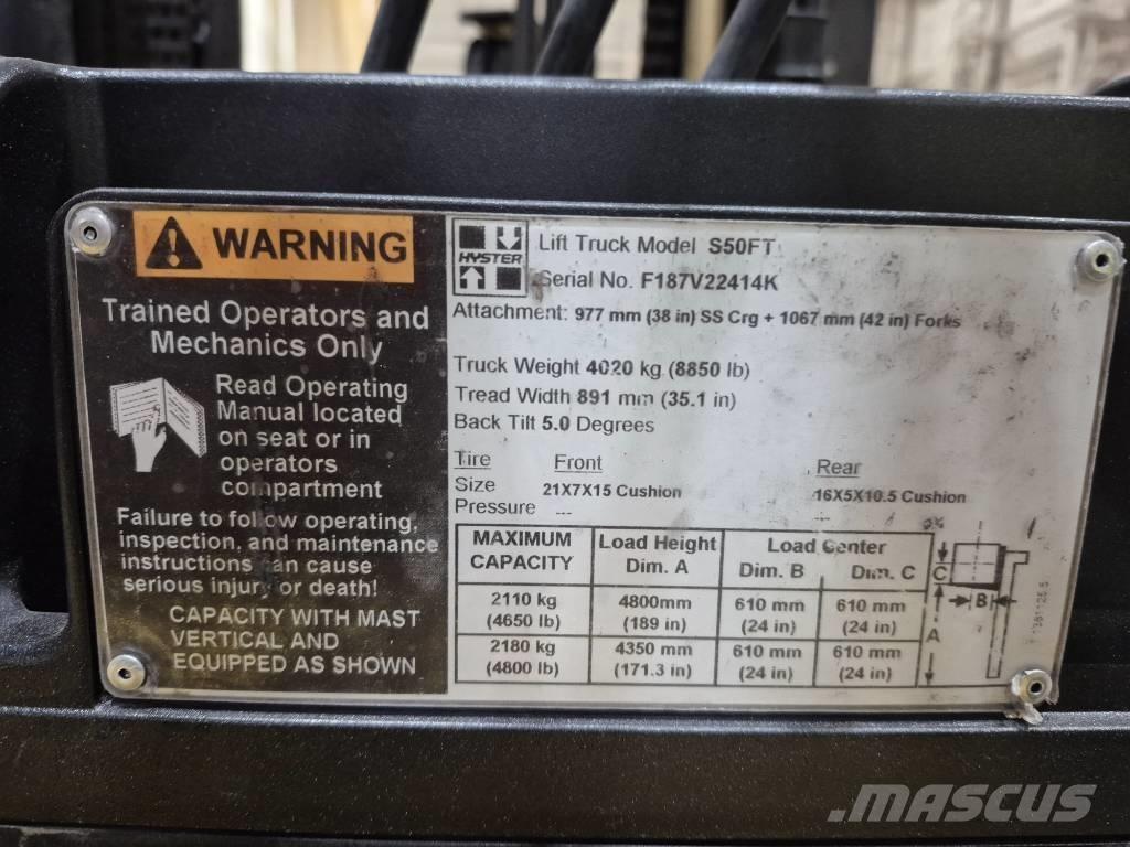 Hyster S 50 FT Forklift trucks - others
