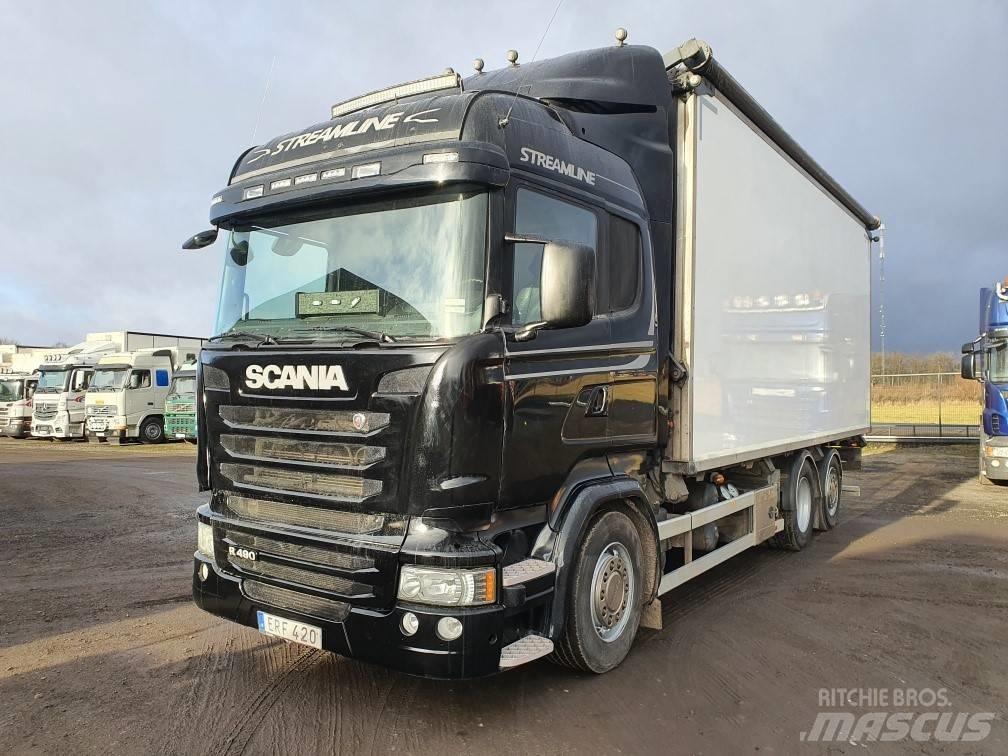 Scania R 490 Wood chip trucks
