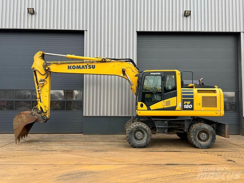 Komatsu PW180-11 Wheeled excavators