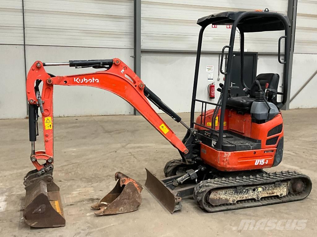 Kubota U 15-3 Mini excavators < 7t (Mini diggers)