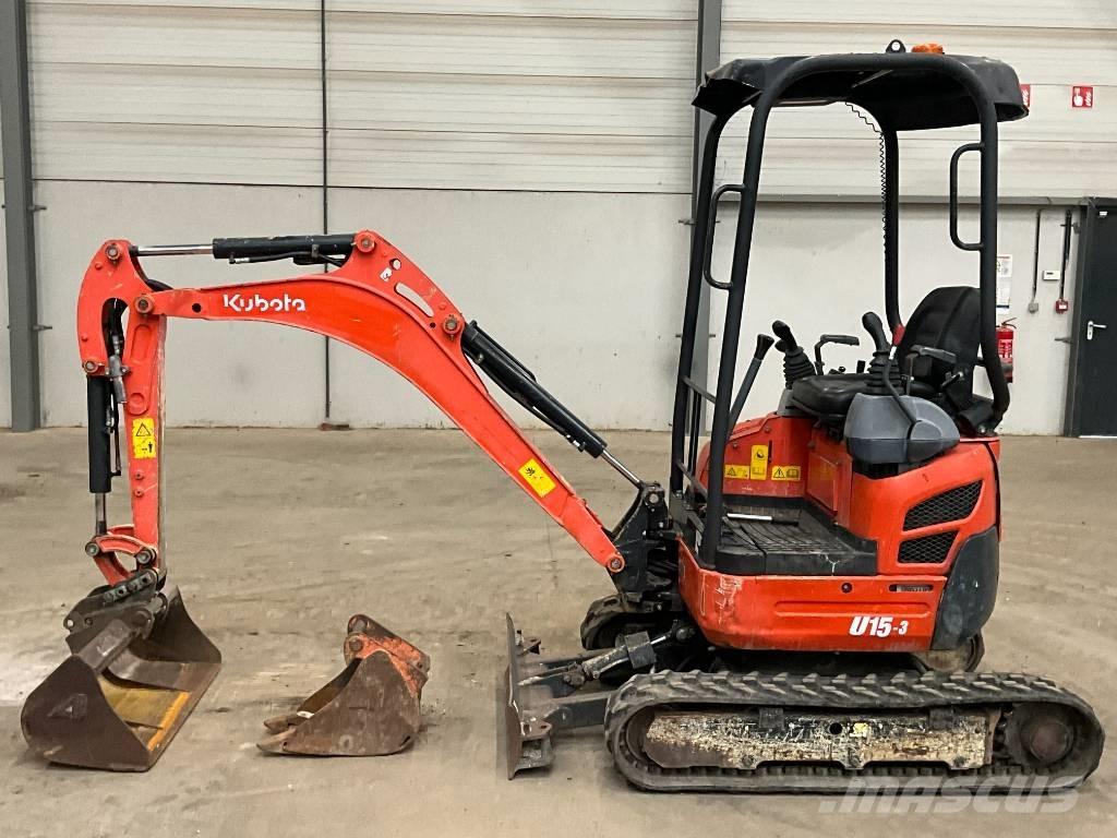 Kubota U 15-3 Mini excavators < 7t (Mini diggers)