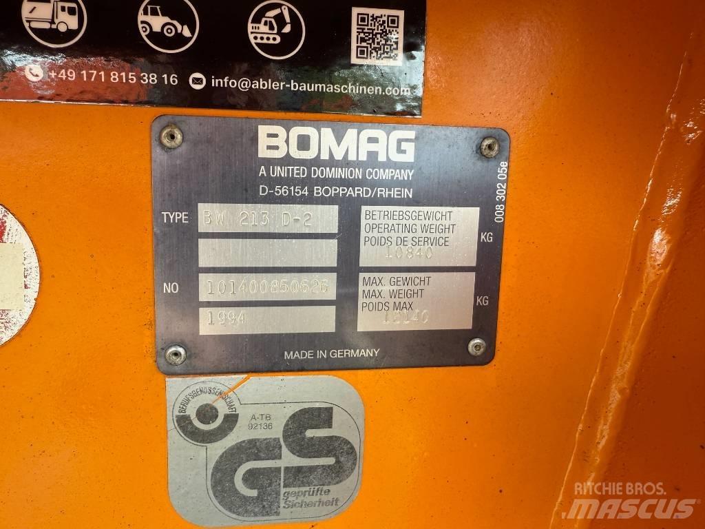 Bomag BW 213 D-2 Single drum rollers