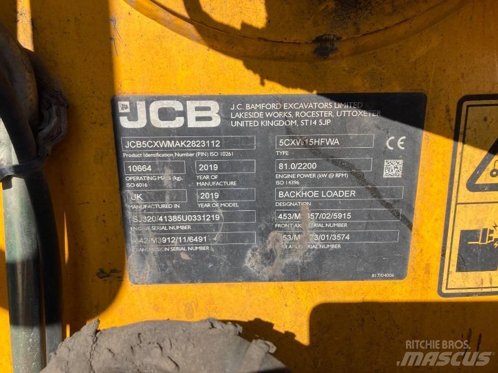 JCB 5 CX Wastemaster Backhoe loaders