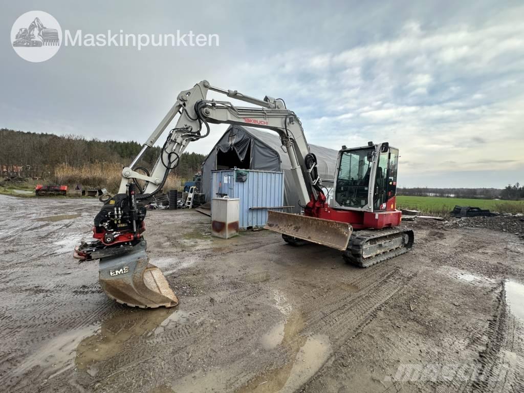 Takeuchi TB 280 FR Midi excavators  7t - 12t