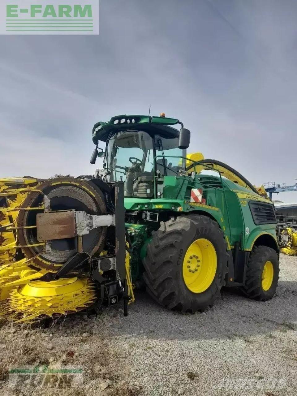John Deere 9500 Self-propelled foragers