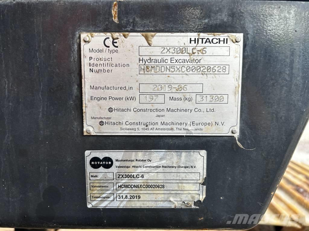 Hitachi ZX 300 LC-6 Crawler excavators