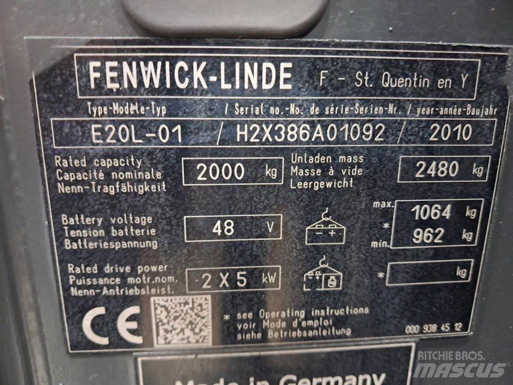 Linde E20L-01 Forklift trucks - others