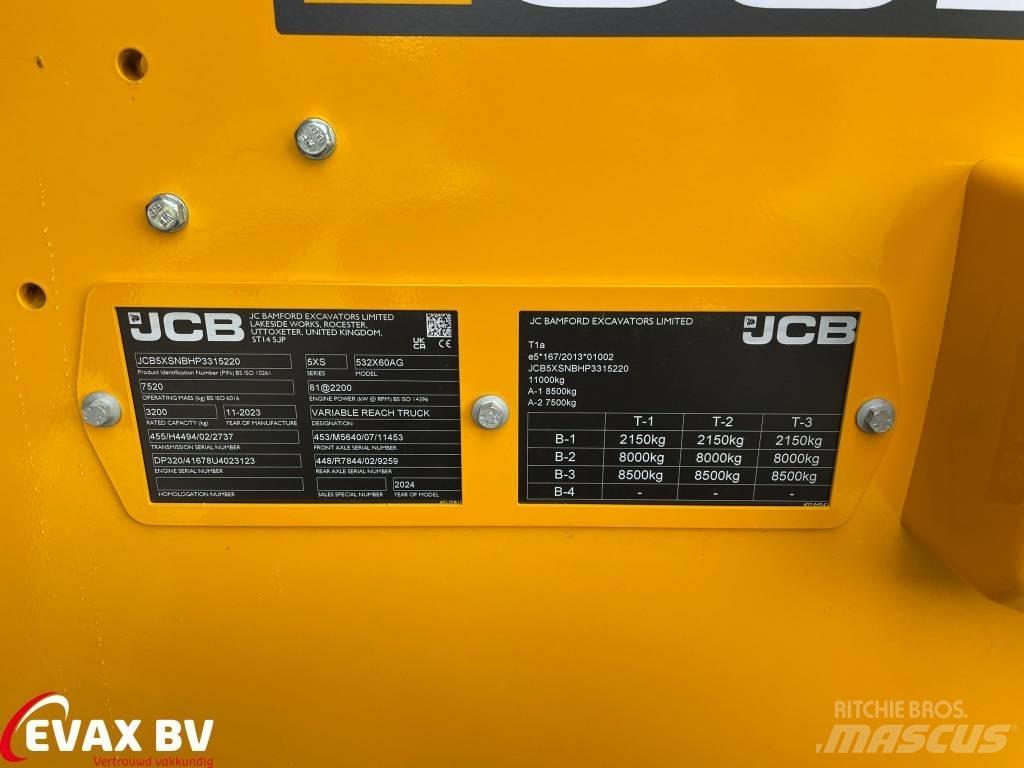 JCB 532-60 Telehandlers for agriculture