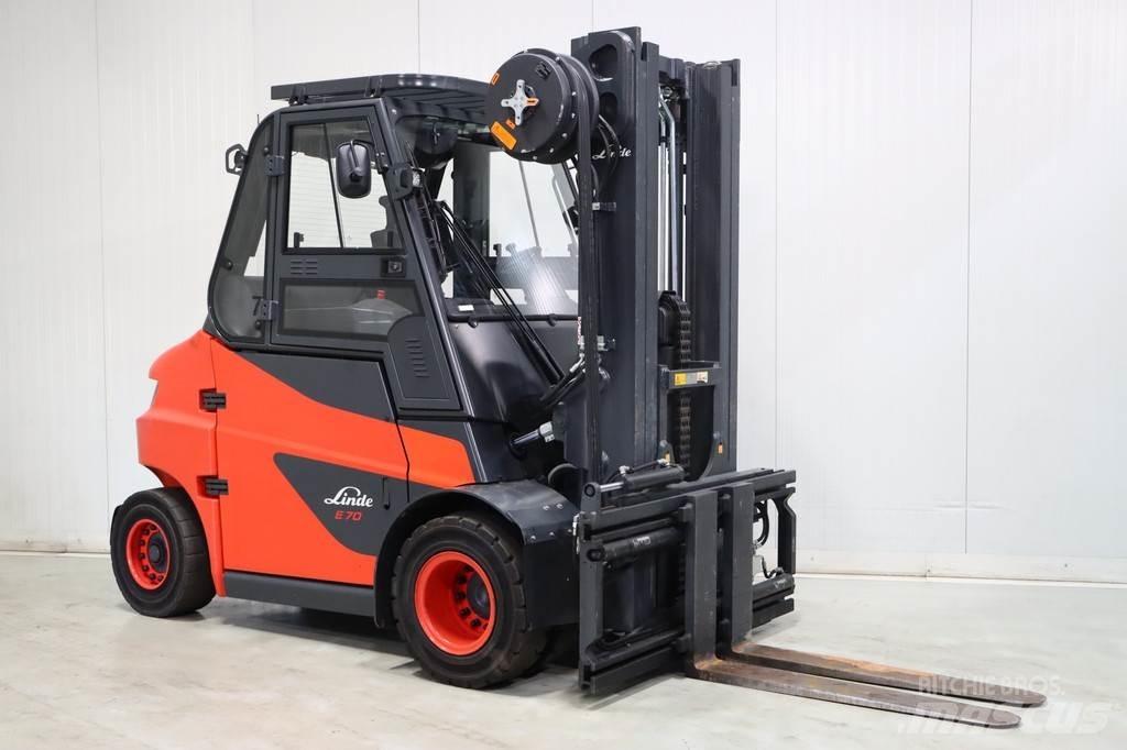 Linde E70-01 Electric forklift trucks