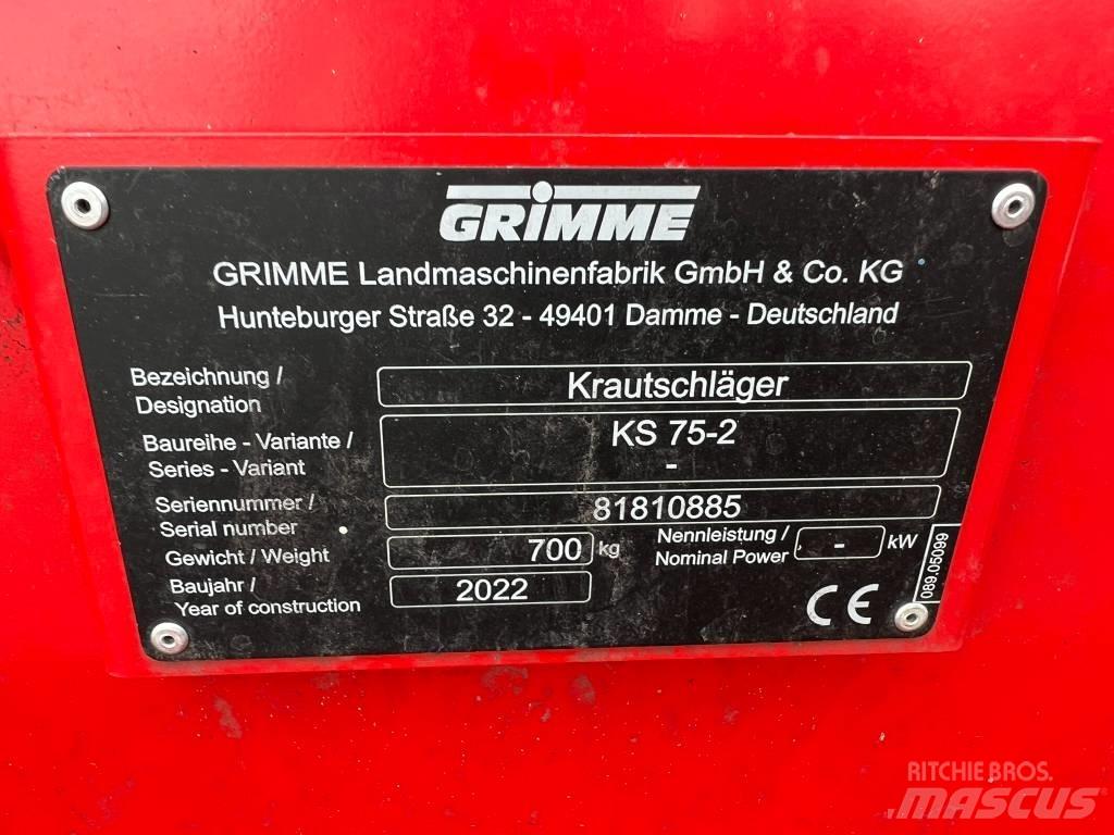 Grimme KS 75-2 Haulm toppers