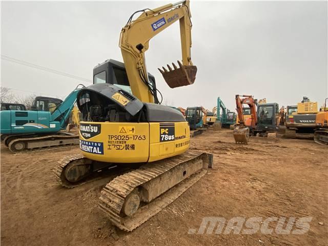 Komatsu pc78us Crawler excavators