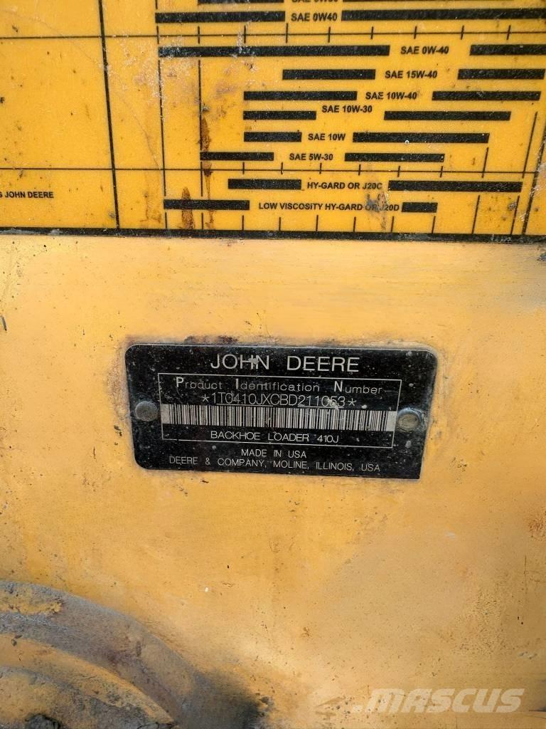 John Deere 410 J Backhoe loaders
