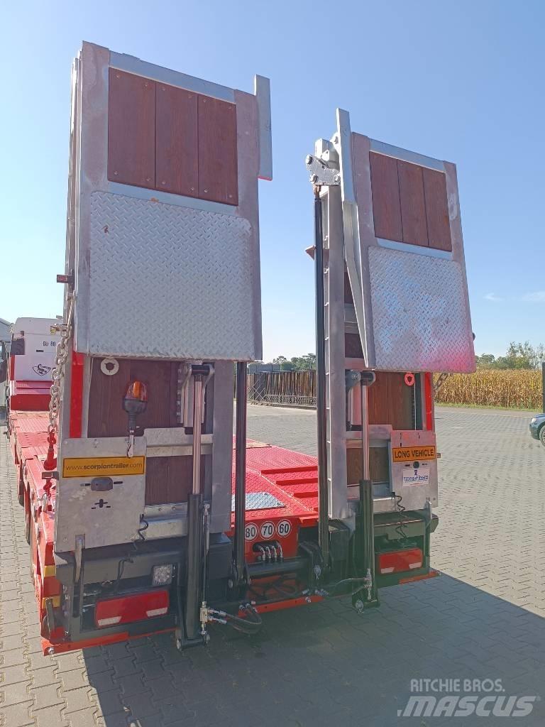  Scorpion 3 osie SAF Low loader-semi-trailers