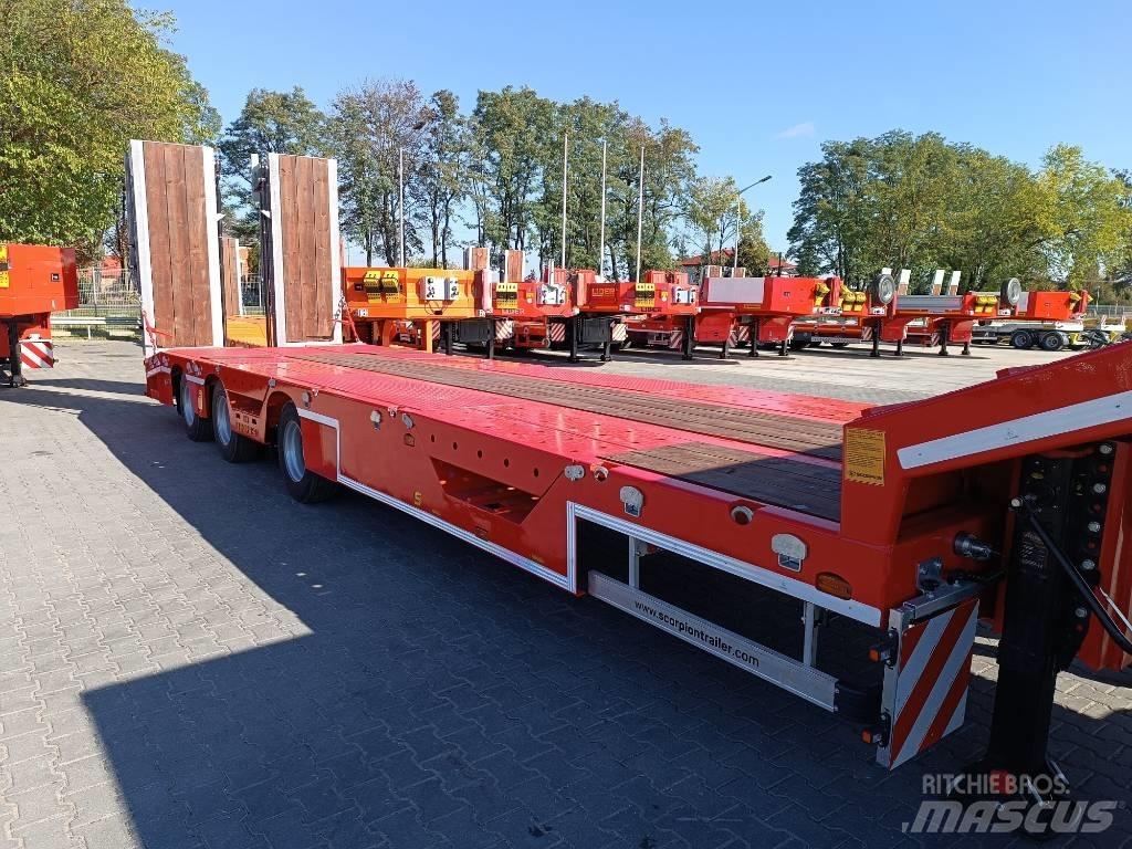  Scorpion 3 osie SAF Low loader-semi-trailers