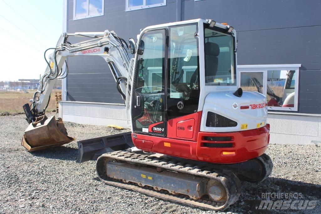 Takeuchi TB 250 Mini excavators < 7t (Mini diggers)