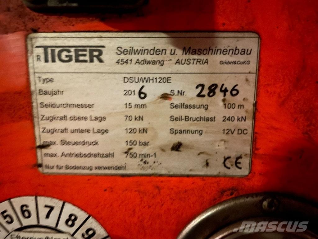 Tiger WH120 Winches