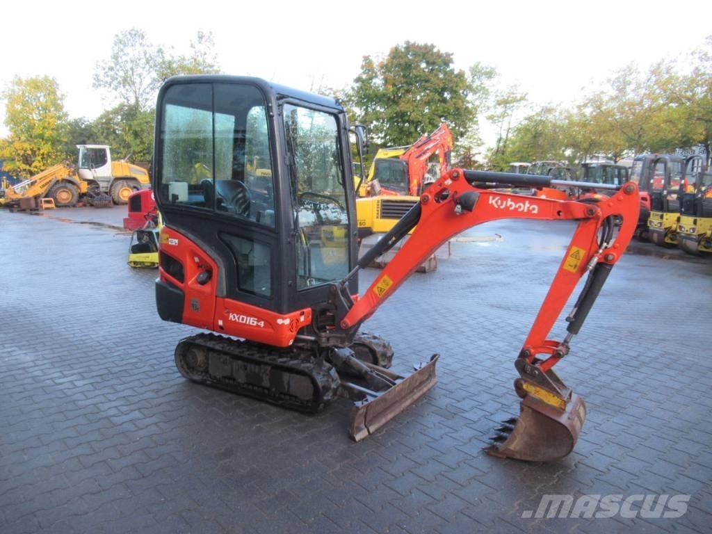 Kubota KX 016-4 Mini excavators < 7t (Mini diggers)