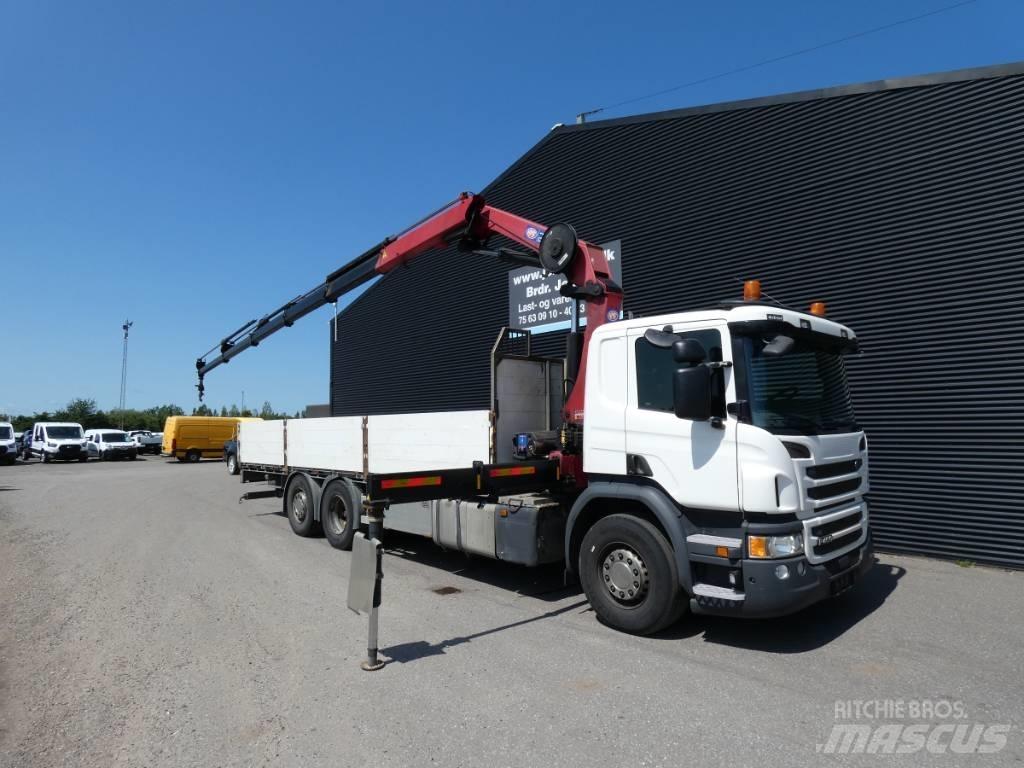 Scania P 450 Crane trucks