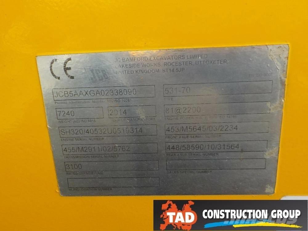 JCB 531-70 Telescopic handlers