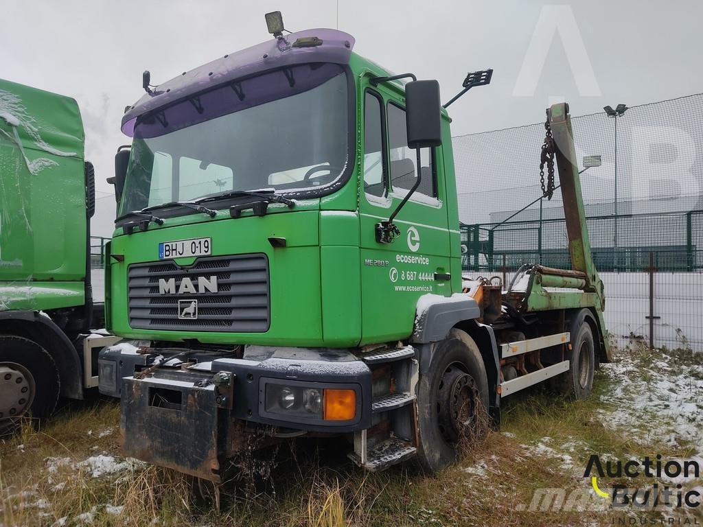 MAN 18.284 Skip loader trucks
