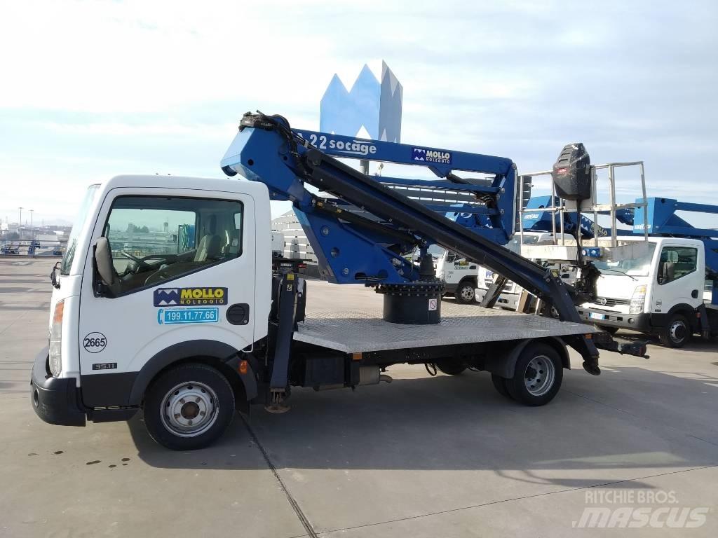 Socage APACHE DA22 Truck & Van mounted aerial platforms