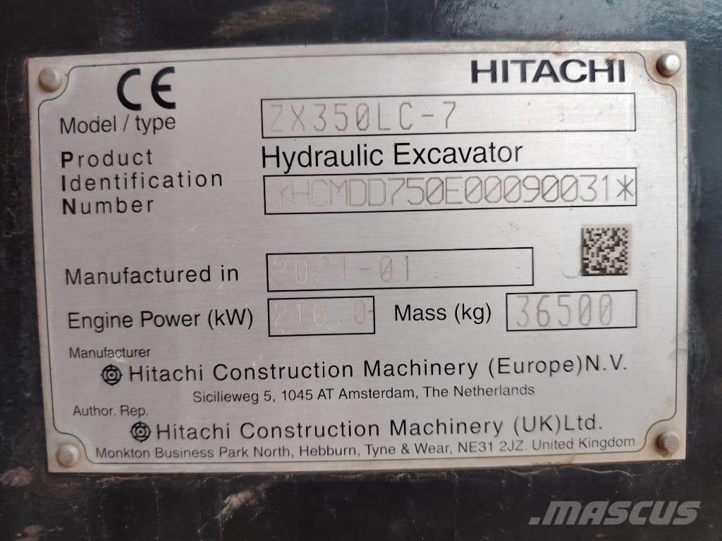 Hitachi 350LC Crawler excavators