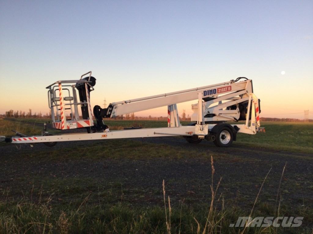 Dino 210 XT Trailer mounted aerial platforms