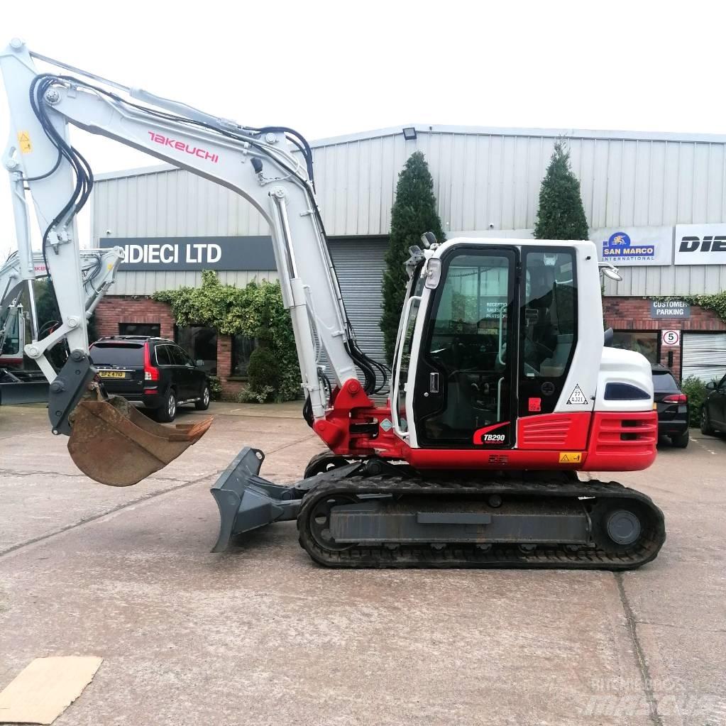 Takeuchi TB290 Midi excavators  7t - 12t