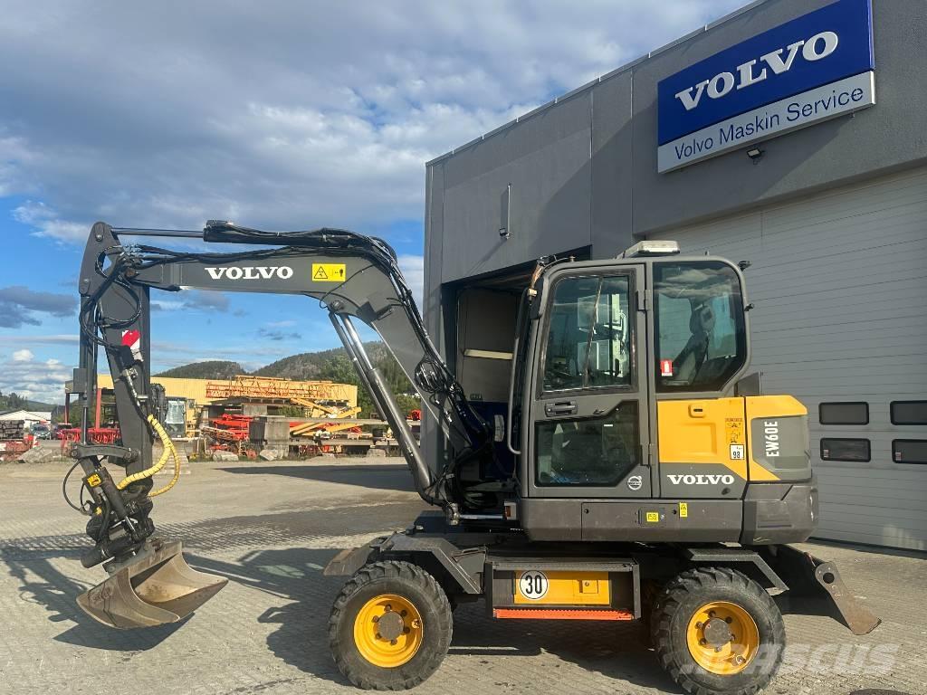 Volvo EW60E Wheeled excavators