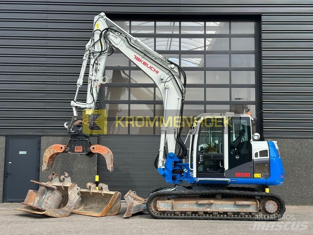 Takeuchi TB 2150 Crawler excavators