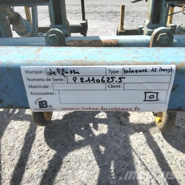  DELFOSSE 12 RANGS Other tillage machines and accessories
