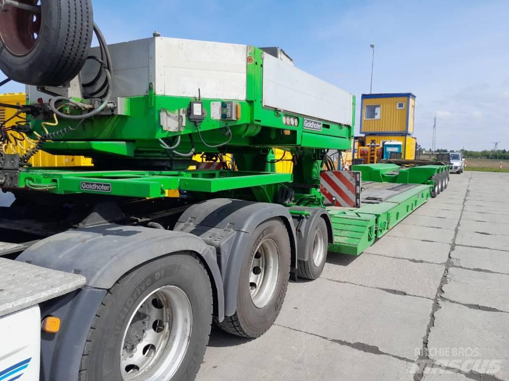 Goldhofer tiefbett Low loader-semi-trailers