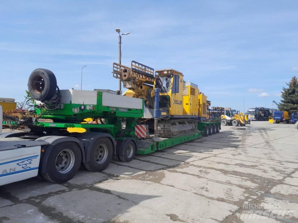 Goldhofer tiefbett Low loader-semi-trailers