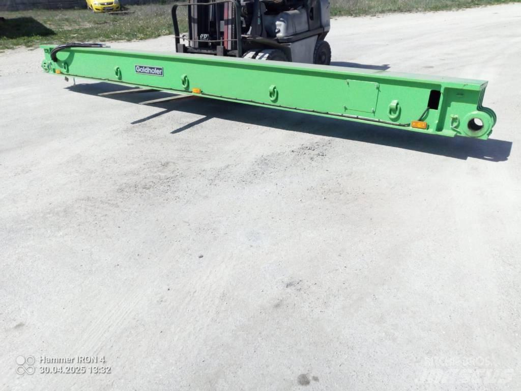 Goldhofer tiefbett Low loader-semi-trailers