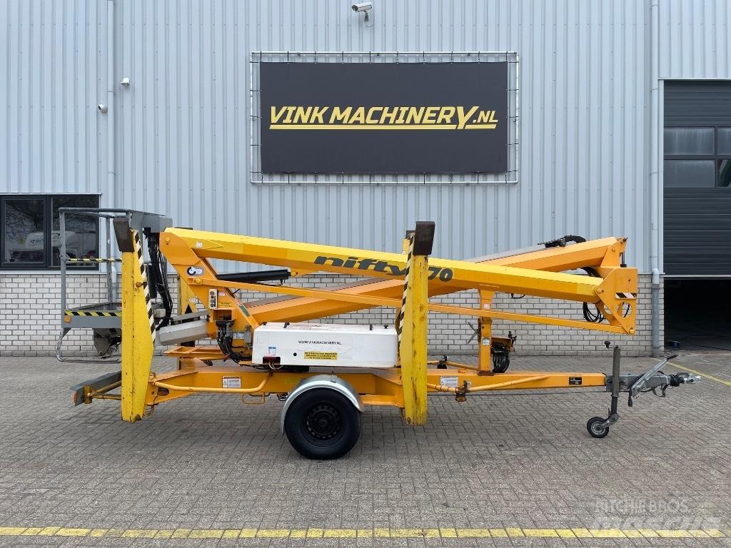Niftylift 170 H E Trailer mounted aerial platforms