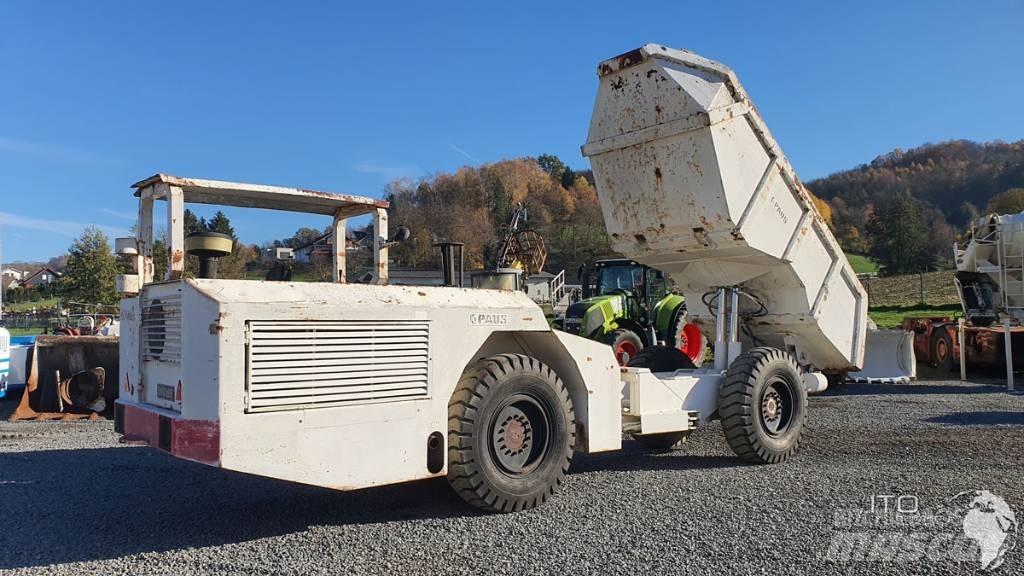 Paus ITC 8000 Underground Mining Trucks