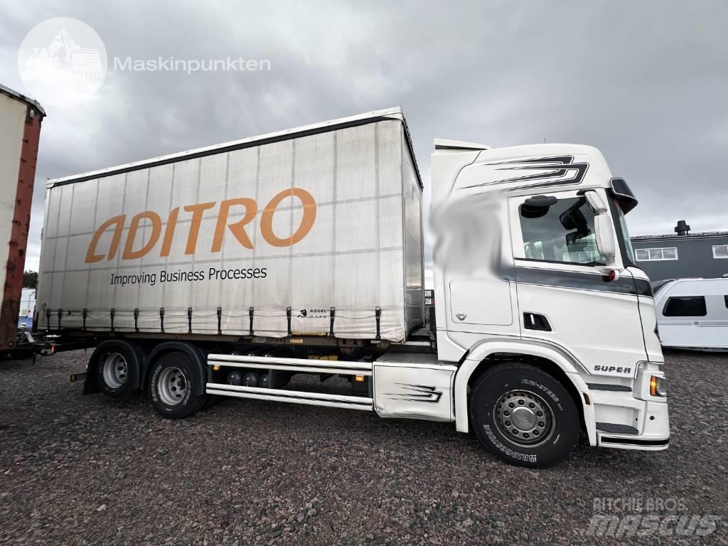 Scania R 580 Container Frame trucks